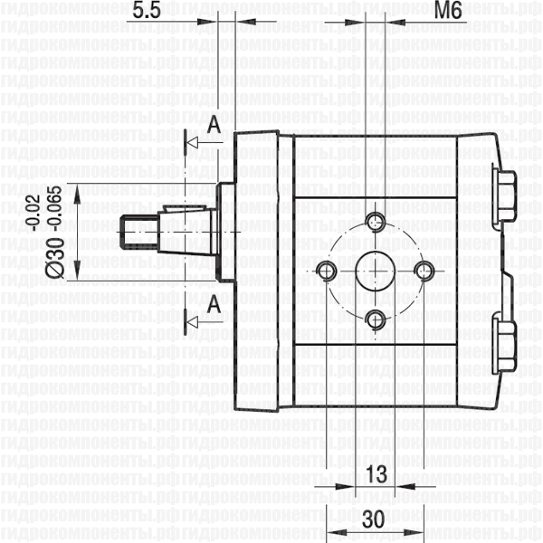 Marzocchi GHP1 купить гидронасос