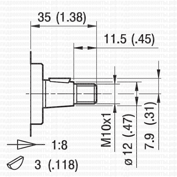 Marzocchi GHP1 купить насос