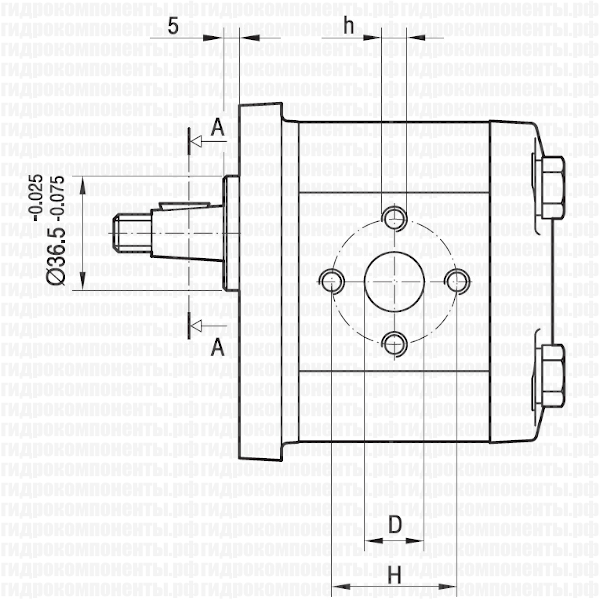 GHP2 Marzocchi насос НШ