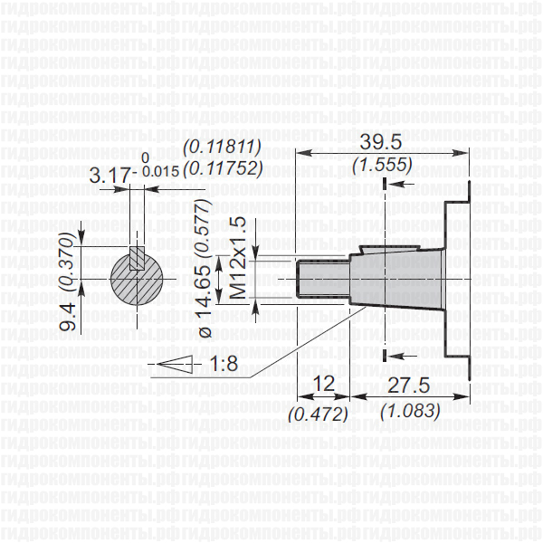 Galtech 2SPA (2SP-A) шестерёнчатый насос второй группы