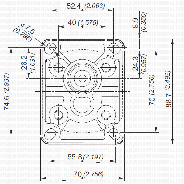 Galtech 1SPA (1SP-A) купить насос