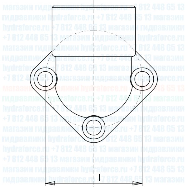 Фланец для насоса 