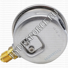 Манометр 250 бар с первичной поверкой, глицериновый (виброустройчивый) диаметр 63 мм, 1/4" BSP, радиальное присоединение (Wika, Германия)