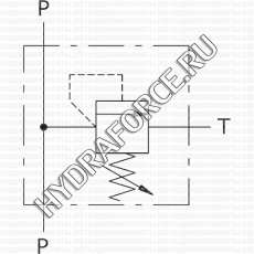 VMD80 Предохранительный клапан гидравлический (MTC-Walvoil, Италия)