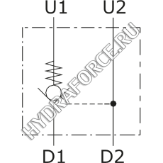 VBPSL/T Одноклапанный гидрозамок (Walvoil, Италия)
