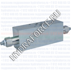 N01.226.0X0.A (A-OWC-60-DE-L6-X) Двухсторонний тормозной (уравновешивающий, контрбалансный, подпорно-тормозной) клапан удержания нагрузки (Luen, Италия)