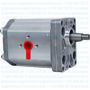 ALP1 шестерёнчатый насос первой группы (1,4 см3 - 13,8 см3), фланец Ø = 30 мм, 73x56 мм (Marzocchi Pompe, Италия)