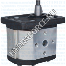 GHP3 шестерёнчатый насос третьей группы (20 см3 - 87 см3), фланец Ø = 50,8 мм, 128x98 мм (Marzocchi Pompe, Италия)