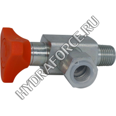 Кран манометра EM001N (EM90° 1/4” MF), 1/4" BSP - 1/4" BSPT (Marchesini, Италия)
