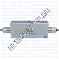 N01.226.0X0.A (A-OWC-60-DE-L6-X) Двухсторонний тормозной (уравновешивающий, контрбалансный, подпорно-тормозной) клапан удержания нагрузки (Luen, Италия)