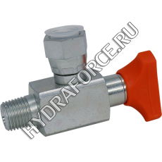 Кран манометра EM001N (EM90° 1/4” MF), 1/4" BSP - 1/4" BSPT (Marchesini, Италия)