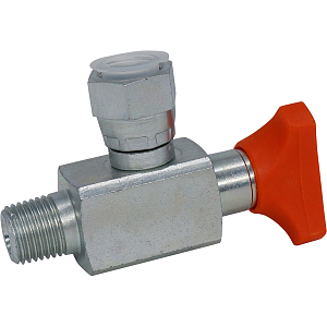 Кран манометра EM001N (EM90° 1/4” MF), 1/4" BSP - 1/4" BSPT (Marchesini, Италия)