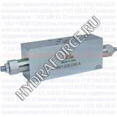N01.226.0X0.A (A-OWC-60-DE-L6-X) Двухсторонний тормозной (уравновешивающий, контрбалансный, подпорно-тормозной) клапан удержания нагрузки (Luen, Италия)